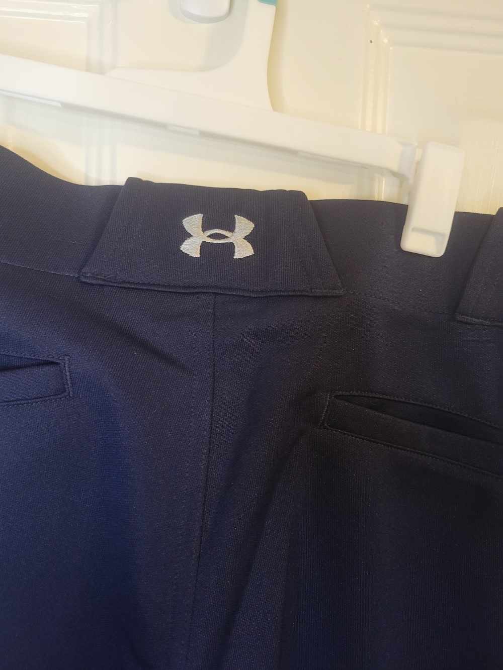Under Armour Kids' Navy Performance Baseball Pants - Picture 10 of 10